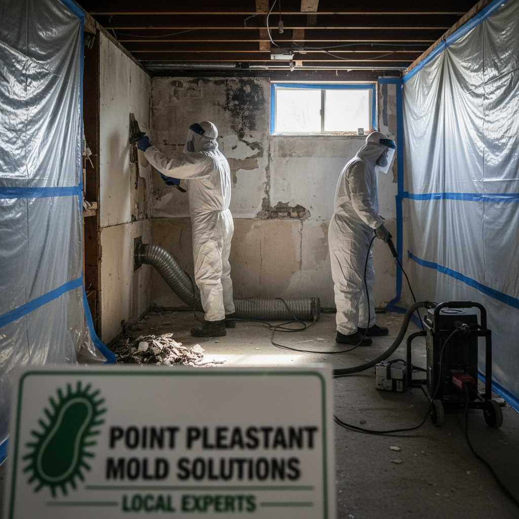 Mold Remediation work by Point Pleasant Mold Remediation in Point Pleasant