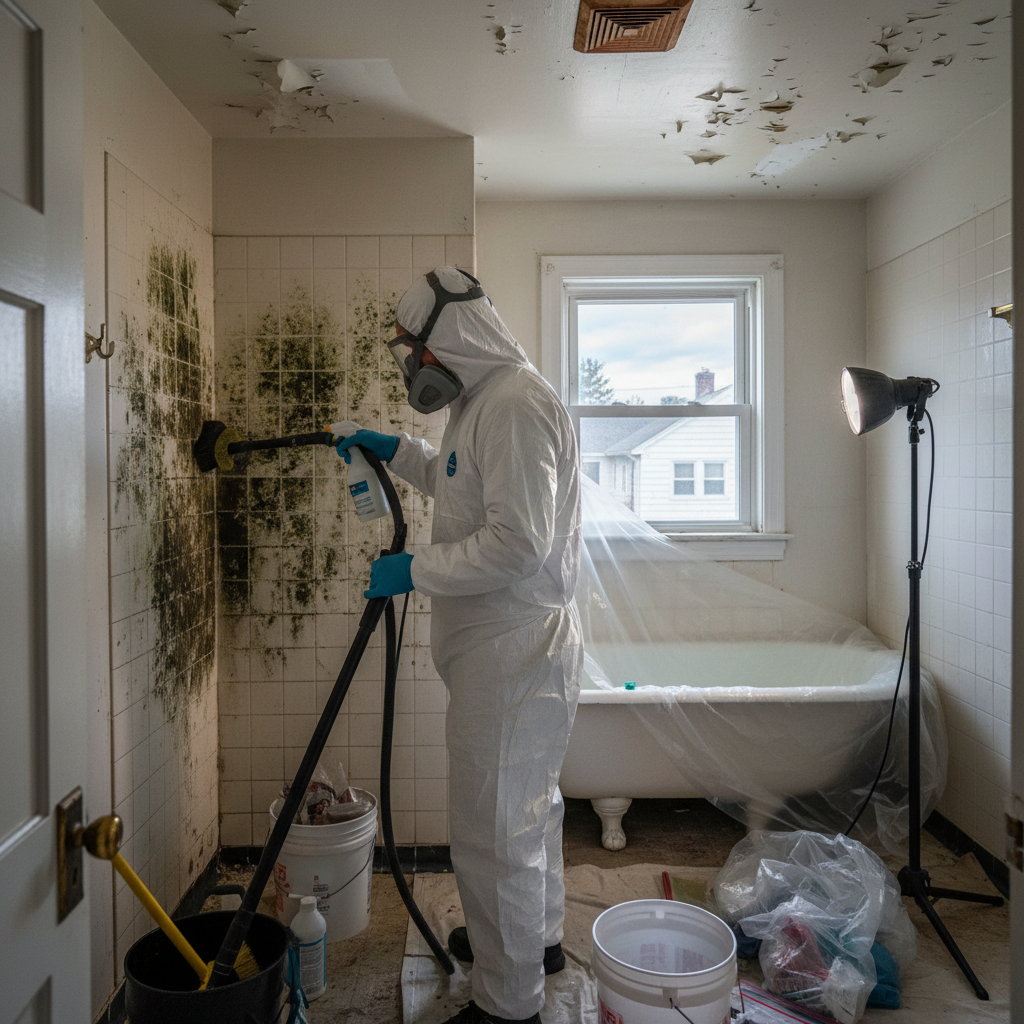 Bathroom Mold Removal